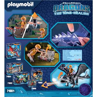 Playmobil Dragons 71081 The Nine Realms Thunder and Tom