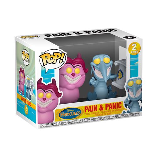 Figurine Funko Pop Disney Hercules Panic & Pain - vue 1