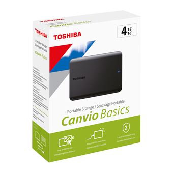 Disque dur externe 4To Toshiba pour bureau - Cadeaux Et Hightech