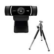 Webcam microphone stéréo intégré Logitech C9222 Pro Full HD Noir