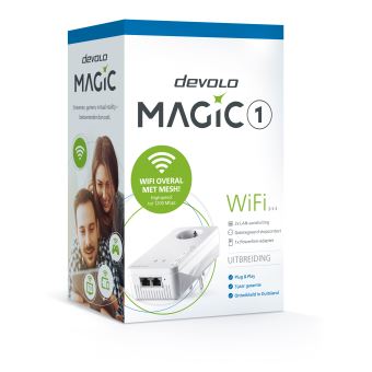 devolo Magic 1 WiFi - Pont - HomeGrid - Wi-Fi 5 - Bi-bande - Branchement mural