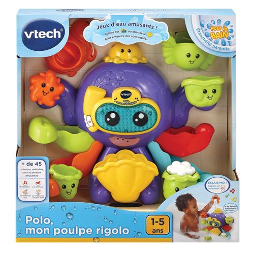 Jouet pour le bain Vtech Baby Polo Mon poulpe rigolo - Vtech Baby