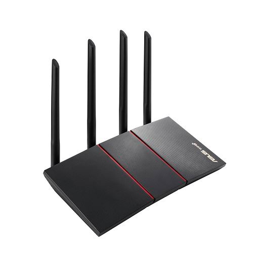 Routeurs sans fil Wifi Bi-bande Asus RT-AX55 Noir