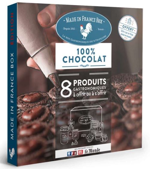 Coffret cadeau Made In France Box Le Terroir 100% Chocolaté