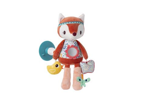 Peluche d'activités nomade à ventouse Lilliputiens Alice 31 cm