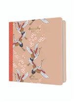 Agenda scolaire semainier Oberthur 2023 2024 PEFC Sakura Oiseaux 16 x 16 cm S/S