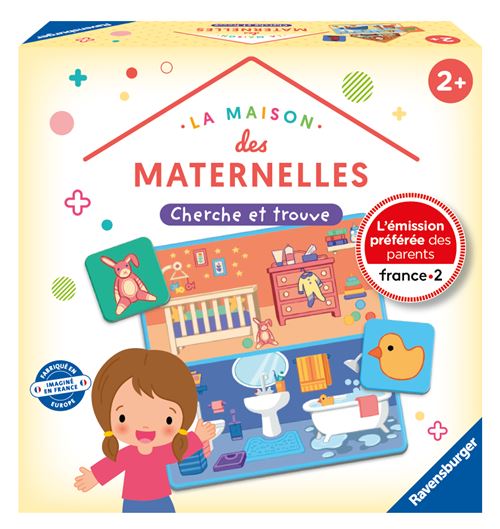 Jeu Éducatif Ravensburger La Maison Des Maternelles Cherche et Trouve