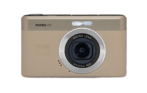 KODAK Pixpro C1 Appareil Photo Numérique Compact Capteur CMOS BSI 13 MP Zoom Numérique X4 Écran Inclinable 2 8 Vidéo Full HD Flash LED Tan Neuf - vue 6
