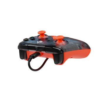 Manette filaire Turtle Beach Rematch Core Camo Noir fantôme et Orange pour Xbox Series XS Xbox One et PC