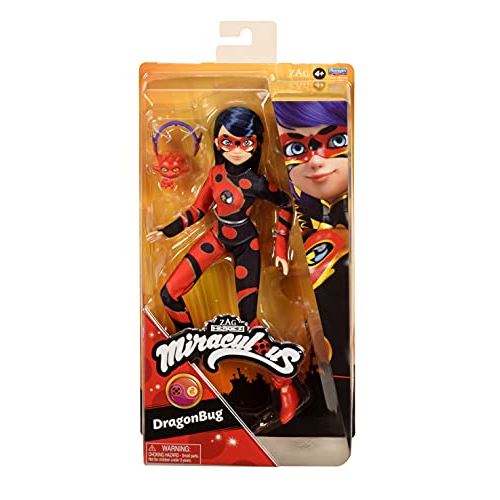 Miraculous Ladybug Poupée Dragon Bug 26 Cm
