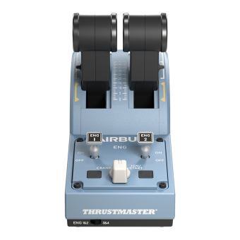 TCA Quadrant Airbus Edition Thrustmaster Bleu grisé et noir