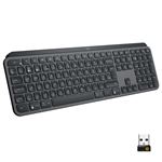 Clavier rétroéclairé sans fil Bluetooth Logitech MX Keys Noir graphite