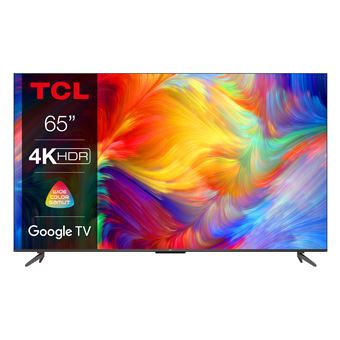 TV TCL 65P735 65'' LED 4K UHD Smart TV Aluminium brossé 2022