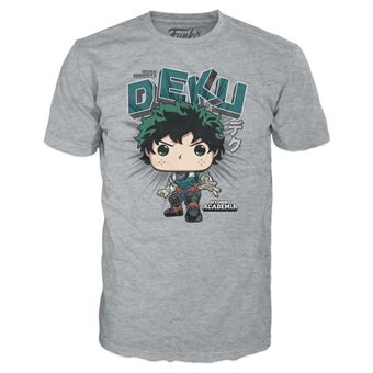 Figurine Funko Pop Boxed Tee My Hero Academia Deku Izuku Midoriya M