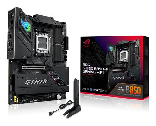 Carte mère ASUS ROG STRIX B850-F GAMING WIFI ATX Socket AM5 Chipset AMD B850
