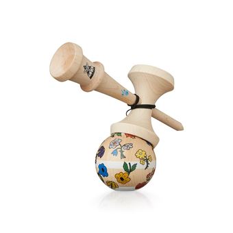 Jeu de plein air Krom Kendama Jody Barton Flowers