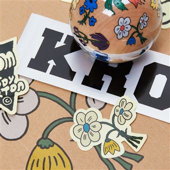 Jeu de plein air Krom Kendama Jody Barton Flowers