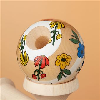 Jeu de plein air Krom Kendama Jody Barton Flowers