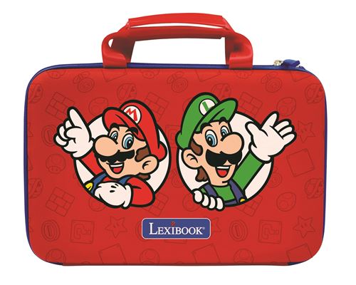 Sacoche pour tablette Lexibook Super Mario pour consoles portables et tablettes jusqu'à 10