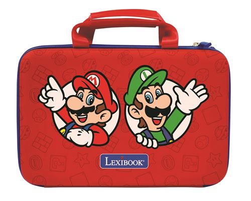 Sacoche pour tablette Lexibook Super Mario pour consoles portables et tablettes jusqu'à 10\
