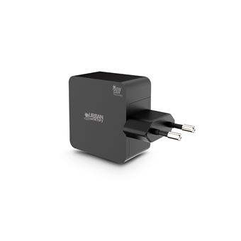 Chargeur universel pour ordinateur portable Accsup Slim 65W Noir - Fnac.ch  - Chargeur et câble d'alimentation PC