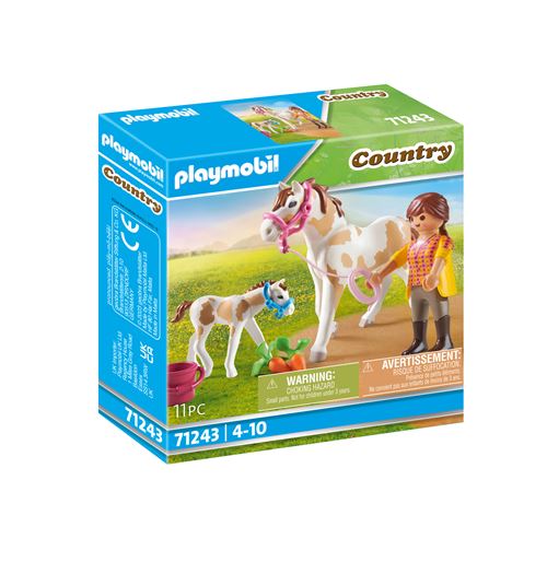 Playmobil Country 71243 Jument et Poulain