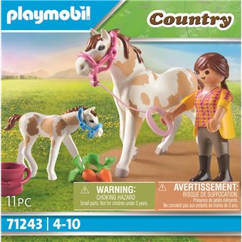 Playmobil Country 71243 Jument et poulain