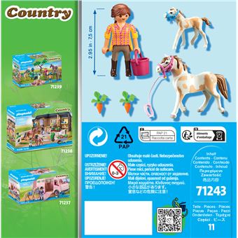 Playmobil Country 71243 Jument et poulain
