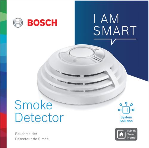 Bosch Smart Home Détecteur de Fumée Instructions de Sécurité en Allemand 