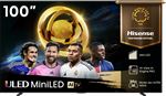 TV Mini LED QLED Hisense 4K UHD 100U7Q 253 cm 2025