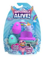 Pack de 2 Figurines Hatchimal avec chaise haute