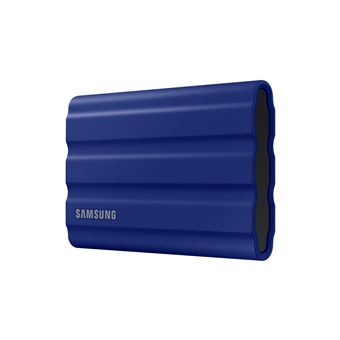 Disque SSD Externe Samsung Portable T7 Shield MU-PE1T0R/EU USB Type C 1 To Bleu