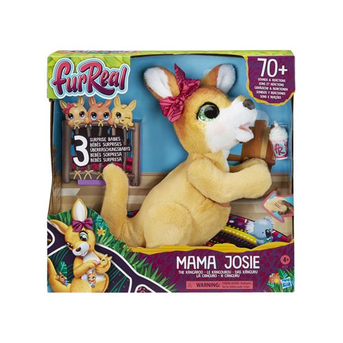 Furreal Friends Mama Josie De Kangoeroe Interactief Knuffel