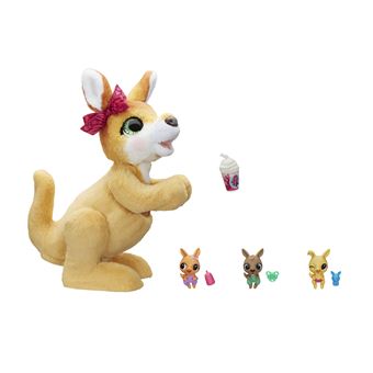 Peluche interactive Furreal Friends Mama Josie Le Kangourou