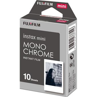 Pack de 10 photos Fujifilm Instax Mini Monochrome - 1