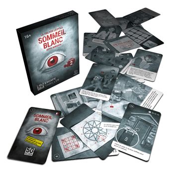 Jeu de réflexion Norsker Games 50 Clues Sommeil blanc