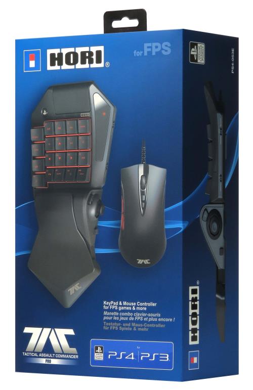 PS4 et PS3 : un clavier et une souris conçus spécialement pour les joueurs  accros aux FPS 