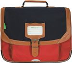 Cartable scolaire Tann's Les Bicolores Arthur 35 cm Bleu et Rouge