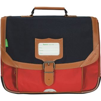 Cartable scolaire Tann's Les Bicolores Arthur 35 cm Bleu et Rouge - 1