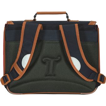 Cartable scolaire Tann's Les Bicolores Arthur 35 cm Bleu et Rouge