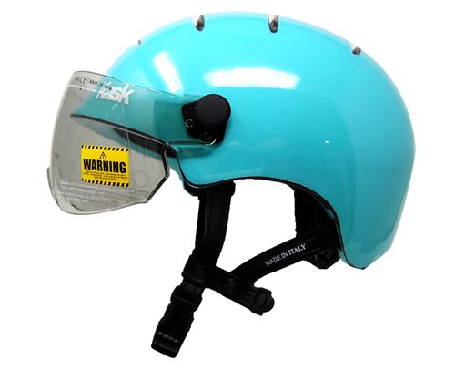 Casque de vélo urbain avec visière Kask 4 aérations Taille L Aqua