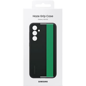 Coque renforcée avec lanière pour Samsung Galaxy A54 5G Noir