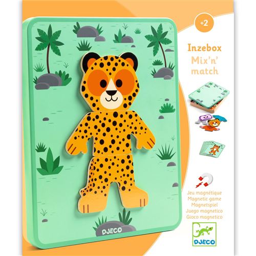 Jeu éducatif Djeco Inzebox Mix'n'match - Djeco