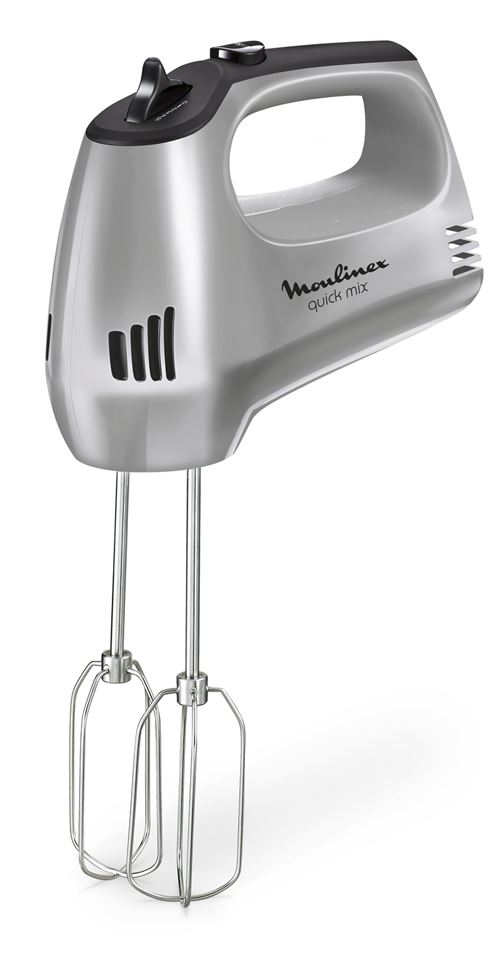 Batteur Moulinex Quickmix HM313E10 300 W Gris avec 6 emporte Batteur Moulinex Quick mix 300 W | Moulinex, Batteur, Fouets