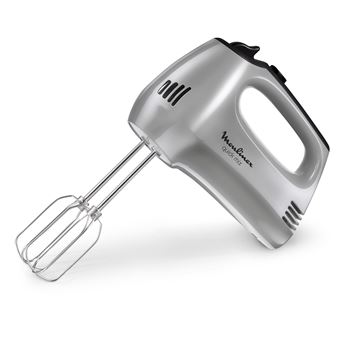 Batteur Moulinex Quickmix HM313E10 300 W Gris avec 6 emporte Batteur Moulinex Quick mix 300 W | Moulinex, Batteur, Fouets