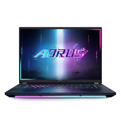 PC portable gaming Gigabyte Aorus Master 16 BYHC5FRE65SP 16 WQXGA 240 Hz Intel® Core™ Ultra 9 32 Go RAM 2 To SSD Nvidia GeForce RTX 5080 Noir