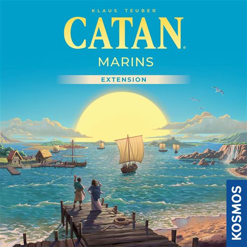 Boite de Jeu de stratégie Asmodee Catan : Marins Eco (Ext)