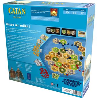 Jeu de stratégie Asmodee Catan : Marins Eco (Ext)