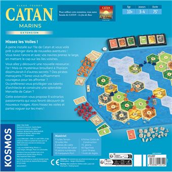Jeu de stratégie Asmodee Catan : Marins Eco (Ext)