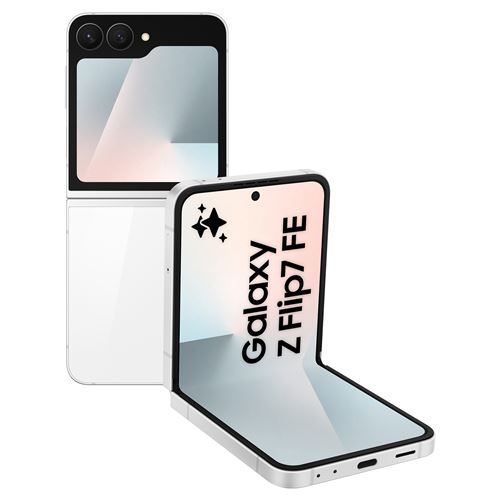 Smartphone Samsung Galaxy Z Flip7 FE 6,7 5G Nano SIM 256 Go Blanc